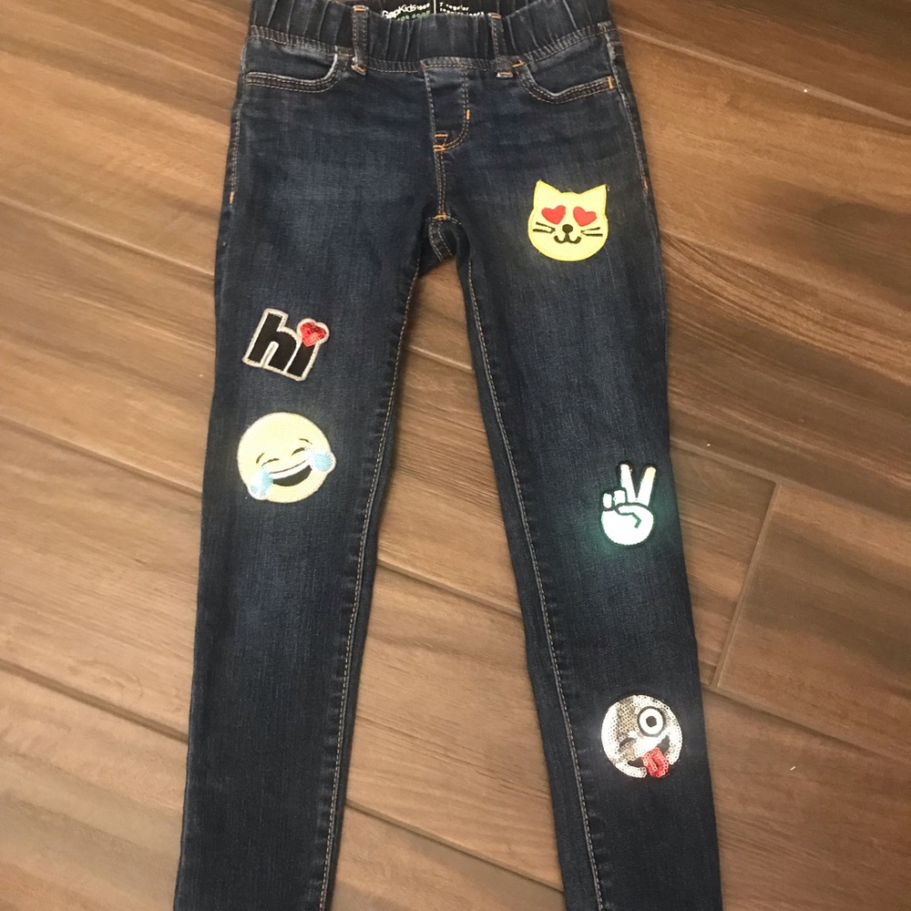GapKids Emoji Legging Jeans